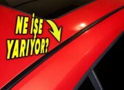 Otomobillerin Tavanında Neden İki Siyah Çıta Var, Bunlar Ne İşe Yarıyor?