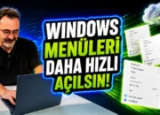 Windows menülerini hızlandırma: MenuShowDelay ayarı nasıl değiştirilir?