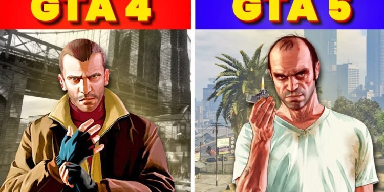 GTA 5 vs GTA 4: Harita, Hikâye, Görevler, Araçlar ve Tüm Farklar