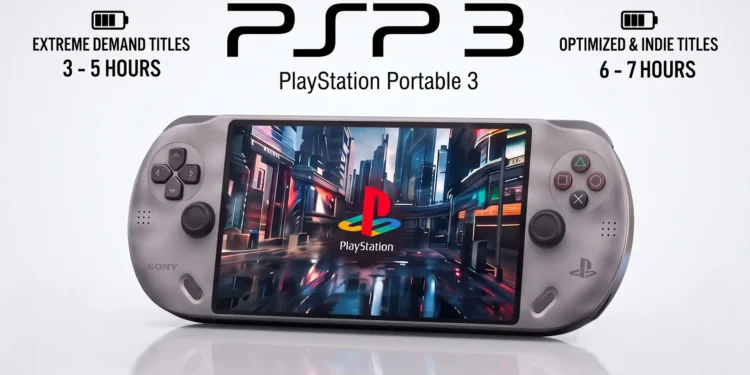 PSP 3’ün Pil Ömrü Sızdı: Zorlu Oyunlarda 5 Saate Kadar