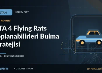 GTA 4 Flying Rats Toplanabilirleri Bulma Stratejisi — GTAQUESTS özgün illüstrasyon kapağı