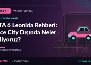GTA 6 Leonida Rehberi: Vice City Dışında Neler Biliyoruz? — GTAQUESTS özgün illüstrasyon kapağı