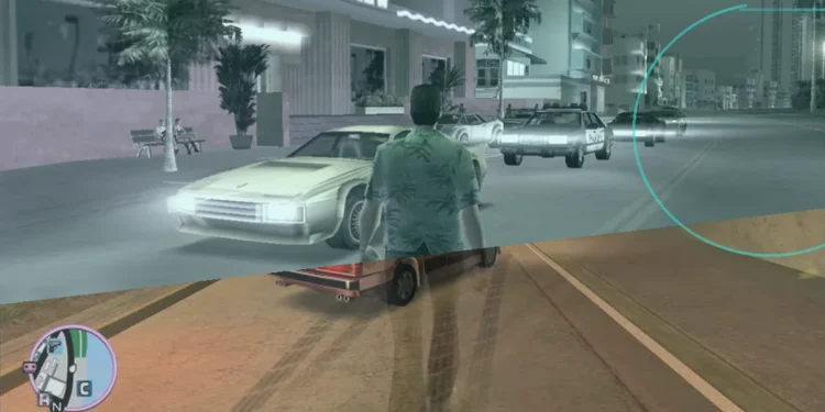 Ken Rosenberg: Vice City'ye Açılan Titrek Kapı - GTA Vice City sahnelerinden olusturulmus GTAQUESTS basliksiz kapak