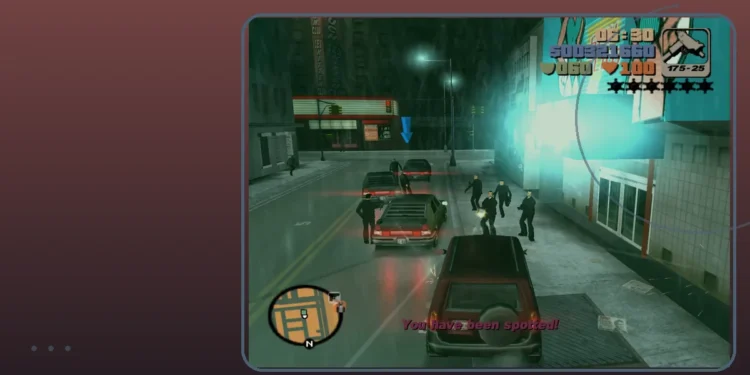 Luigi's Club: Portland Gece Hayatının Karanlık Kapısı - GTA 3 sahnelerinden olusturulmus GTAQUESTS basliksiz kapak