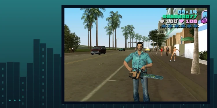 Phil Cassidy'nin Tuhaf Kahramanlığı - GTA Vice City sahnelerinden olusturulmus GTAQUESTS basliksiz kapak