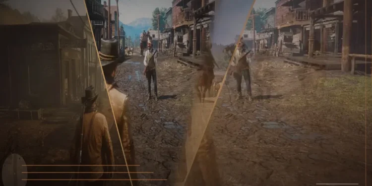 Red Dead Redemption 2 - Flat Iron Lake kıyılarının farklı karakteri
