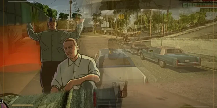 GTA San Andreas - Tren yan etkinliğindeki hız ve duruş ilişkisi